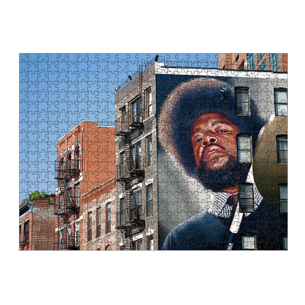 Puzzle Ravensburger "Urban Street" artboxONE - Städte / New York - Streetart,Inspiration,Face,Motivation sprüche,Hochzeit,Rapper - Bild Streetart