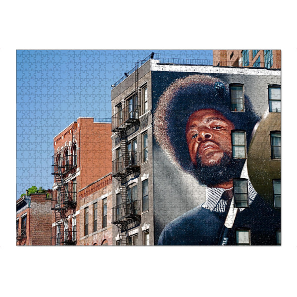 Puzzle Ravensburger "Urban Street" artboxONE - Städte / New York - Streetart,Inspiration,Face,Motivation sprüche,Hochzeit,Rapper - Bild Streetart