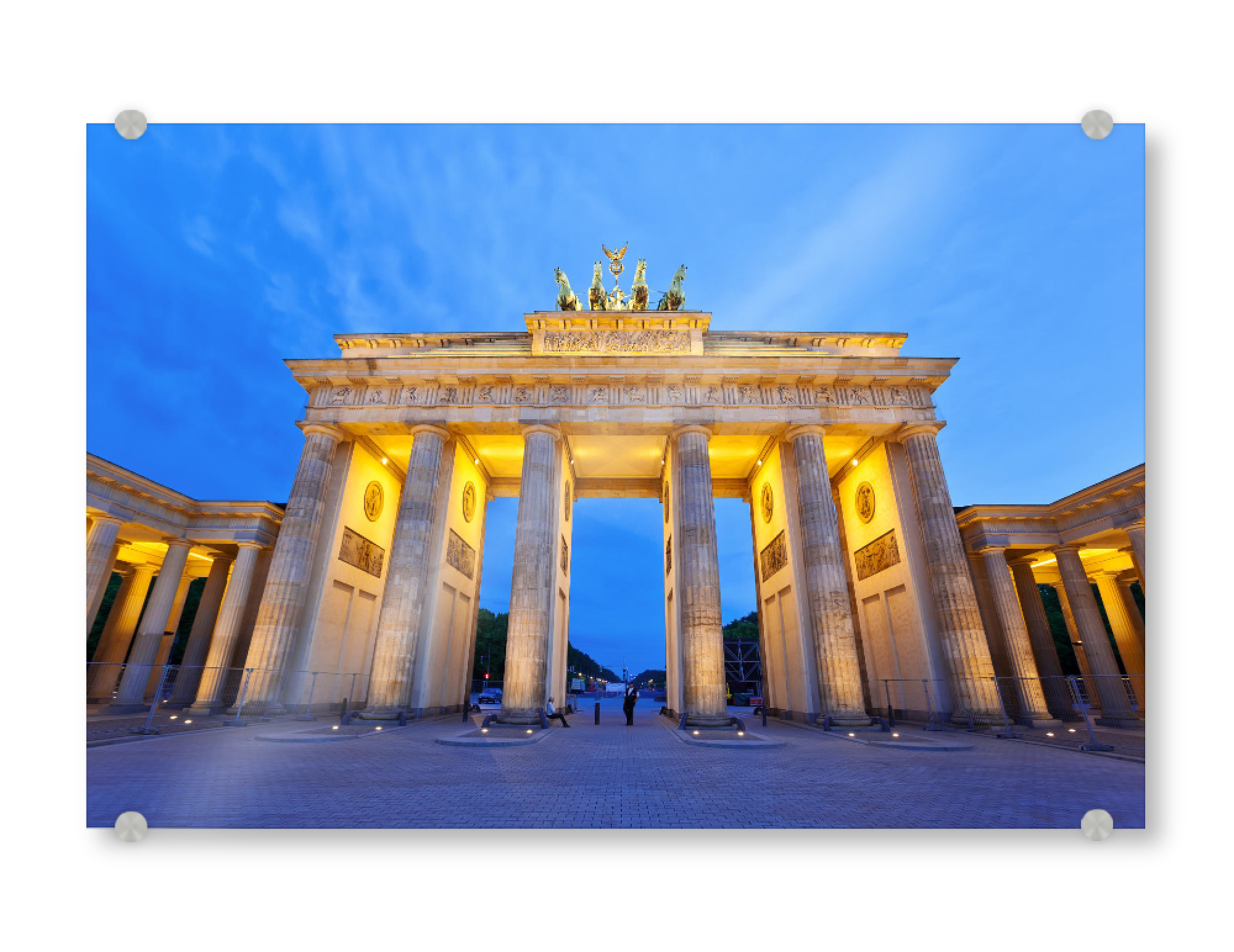 Acrylglasbild "Brandenburger Tor 2" artboxONE - Städte / Berlin
