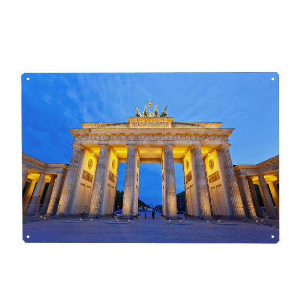 Holzbild "Brandenburger Tor 2" artboxONE - Städte / Berlin