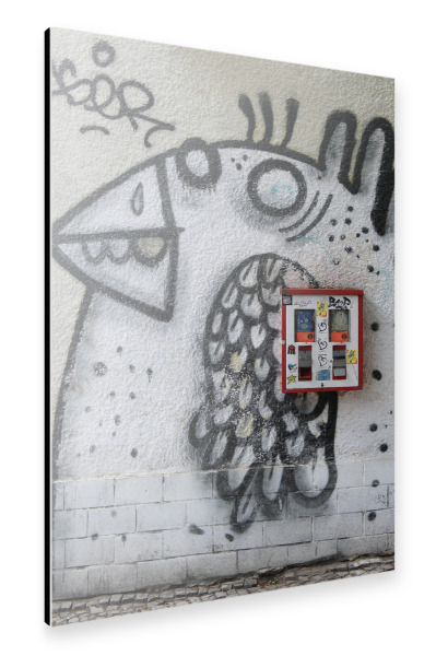 Alu-Dibond "Dirty Bird" 30x20 cm artboxONE