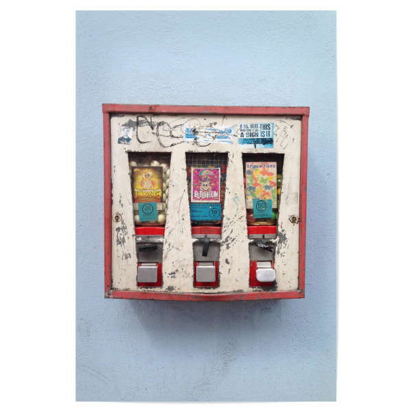Poster 30x20 cm "Blue Dreams" artboxONE - Rock the kitchen,Essen & Trinken,Streetart,Retro