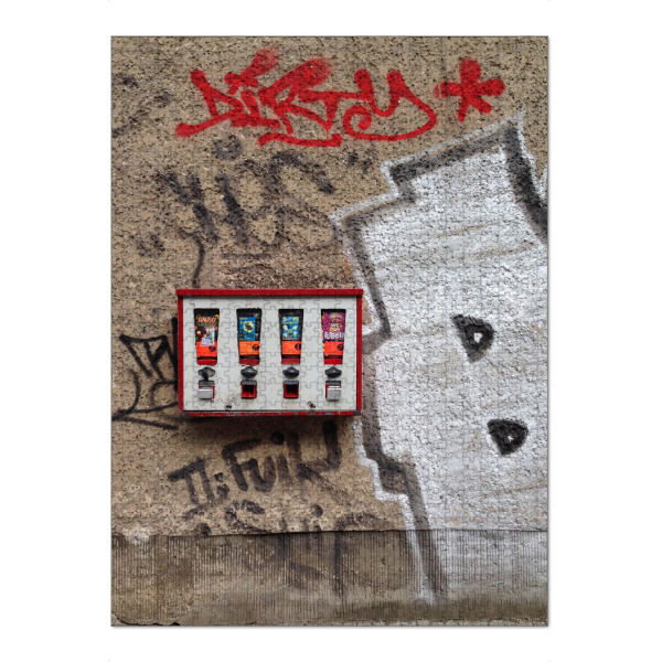 Puzzle Ravensburger "Insert Coin" artboxONE - Rock the kitchen,Essen & Trinken,Streetart