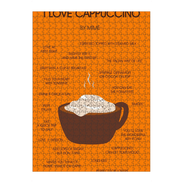 artboxONE Puzzle "Cappuccino 2" artboxONE - Rock the kitchen,Essen & Trinken