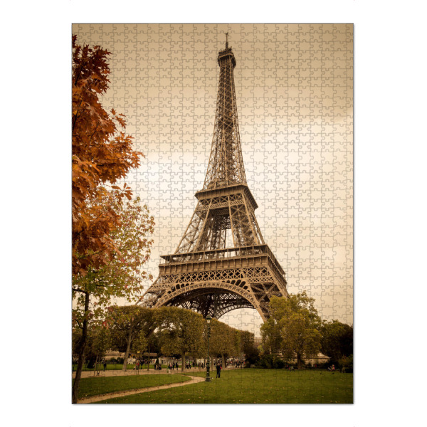 Puzzle Ravensburger "Eiffelturm Retro" artboxONE - Reise,Städte / Paris,Retro