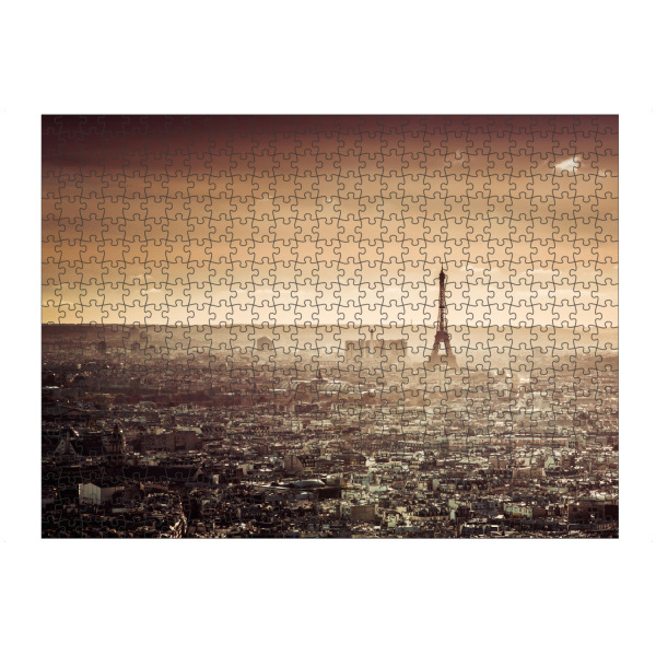 Puzzle Ravensburger "Überblick über Paris Retro" artboxONE - Städte / Paris,Retro