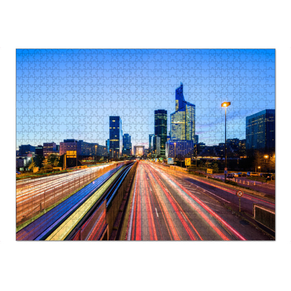 Puzzle Ravensburger "Pariser Straßen" artboxONE - Städte / Paris