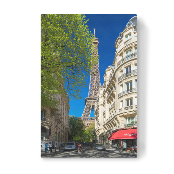 Leinwandbild "Pariser Cafe" artboxONE - Städte / Paris