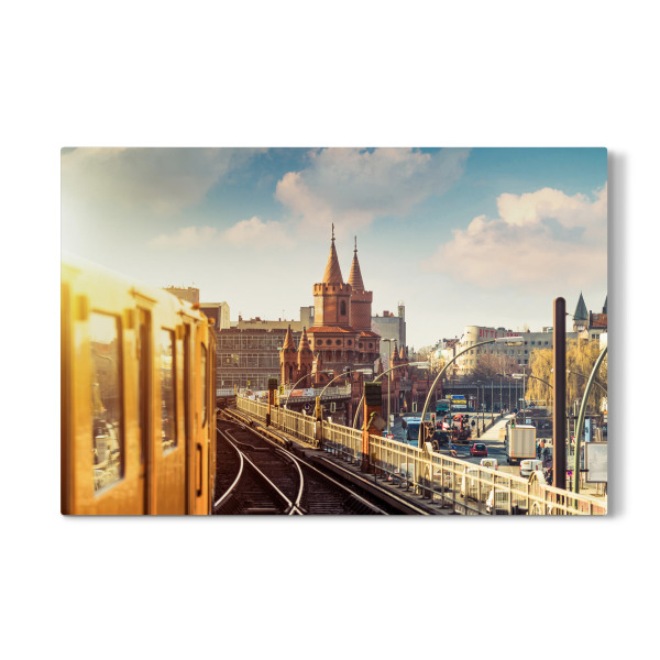 Galerie-Print "Berlin bei Sonnenaufgang" 30x20 cm artboxONE