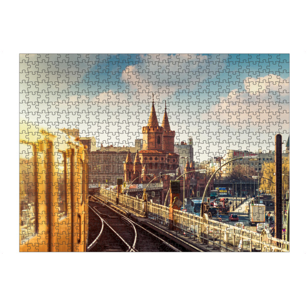 Puzzle Ravensburger "Berlin bei Sonnenaufgang" artboxONE - Städte / Berlin