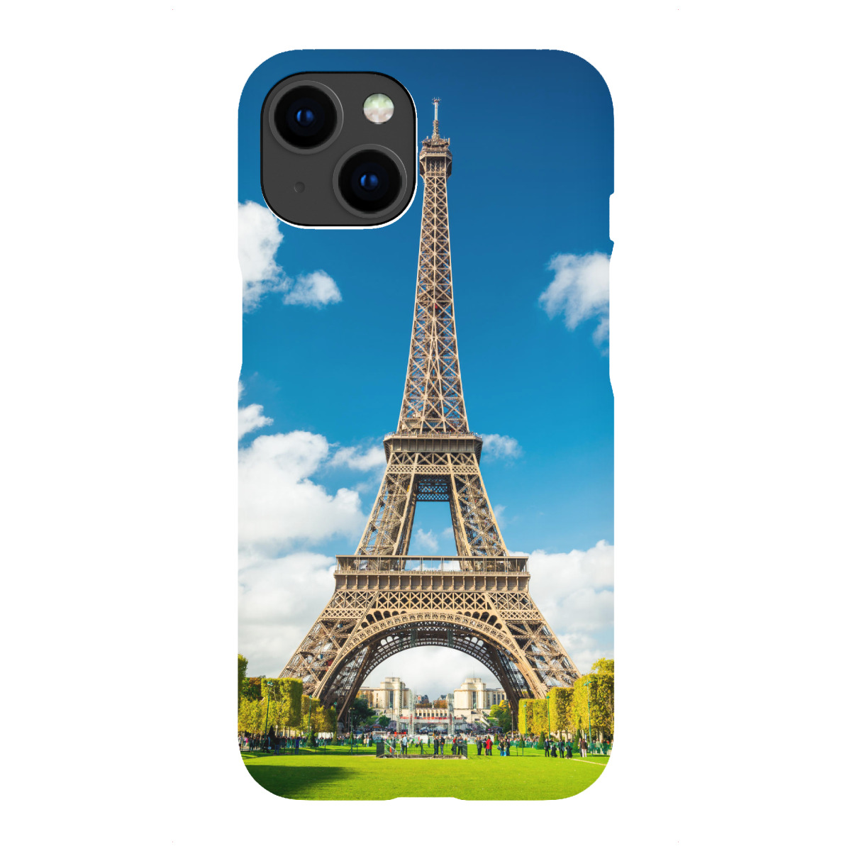 iPhone "Eiffelturm im Sonnenschein" Premium-Case Handyhülle artboxONE