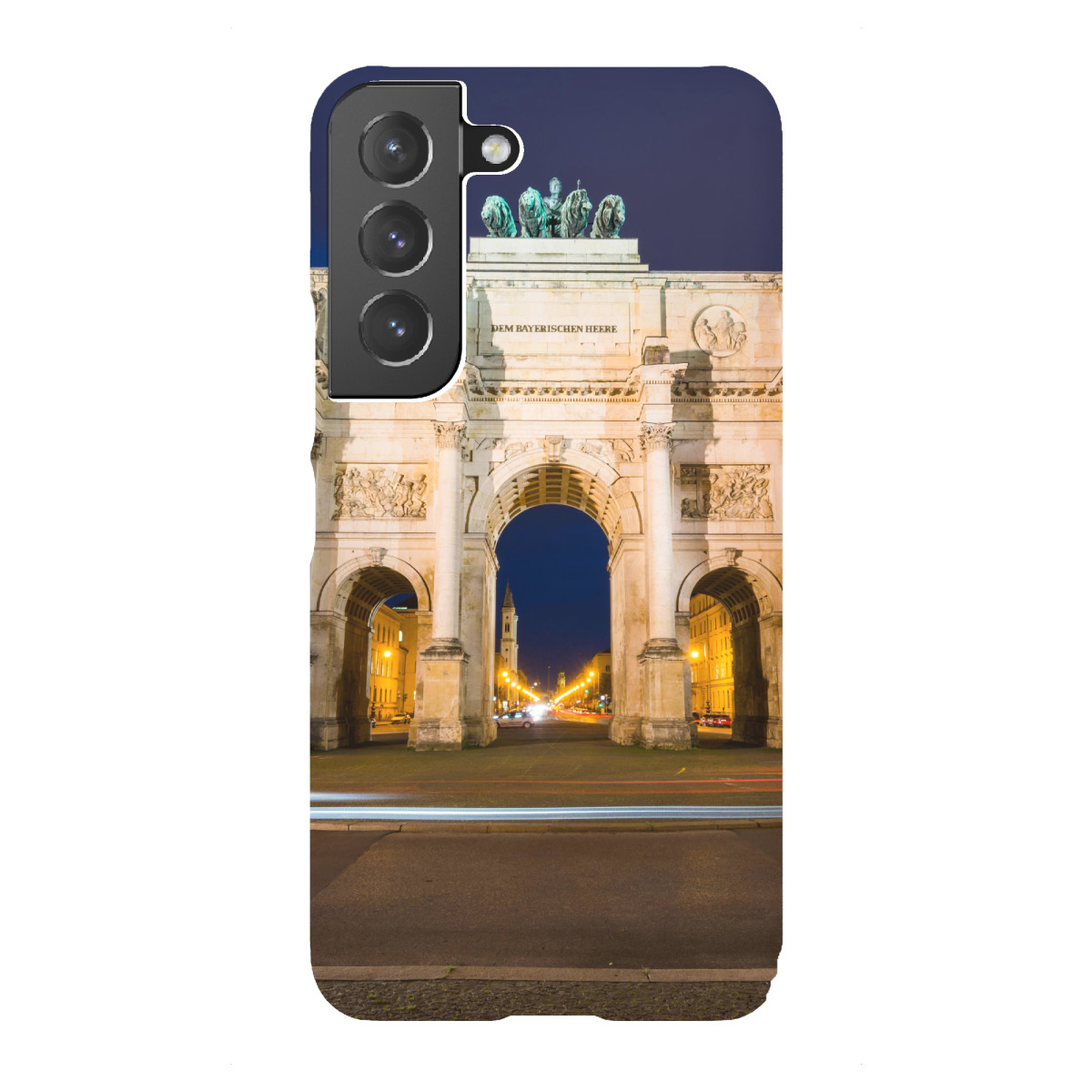 "Siegestor bei Mitternacht"für Samsung Galaxy - Premium-Case Handyhülle artboxONE