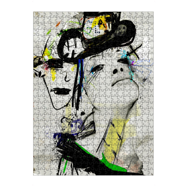Puzzle Ravensburger "Distantfingers 2" artboxONE - Abstrakt