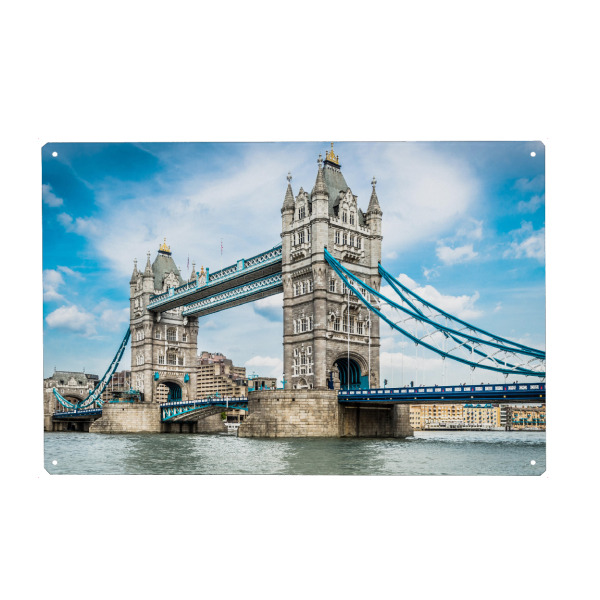 Holzbild "Towerbridge London" artboxONE - Städte / London - Kingdom,Großbritanien,England,Queen,Brücke,Big,Ben,Street