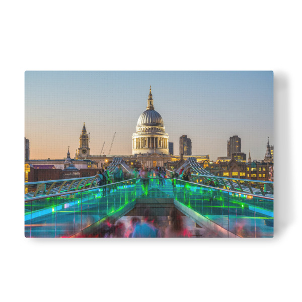 Leinwandbild "London Lights" artboxONE - Städte / London - London,Großbritanien,England,Britian,Skyline,Gebäude,Architektur