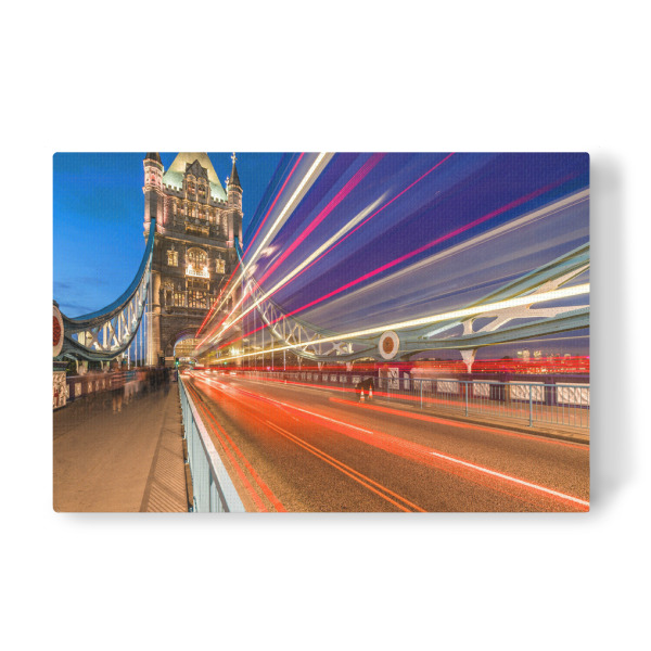 Leinwandbild "Towerbridge Street Lights" artboxONE - Städte / London