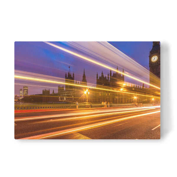 Leinwandbild "Big Ben Street Lights" artboxONE - Städte / London