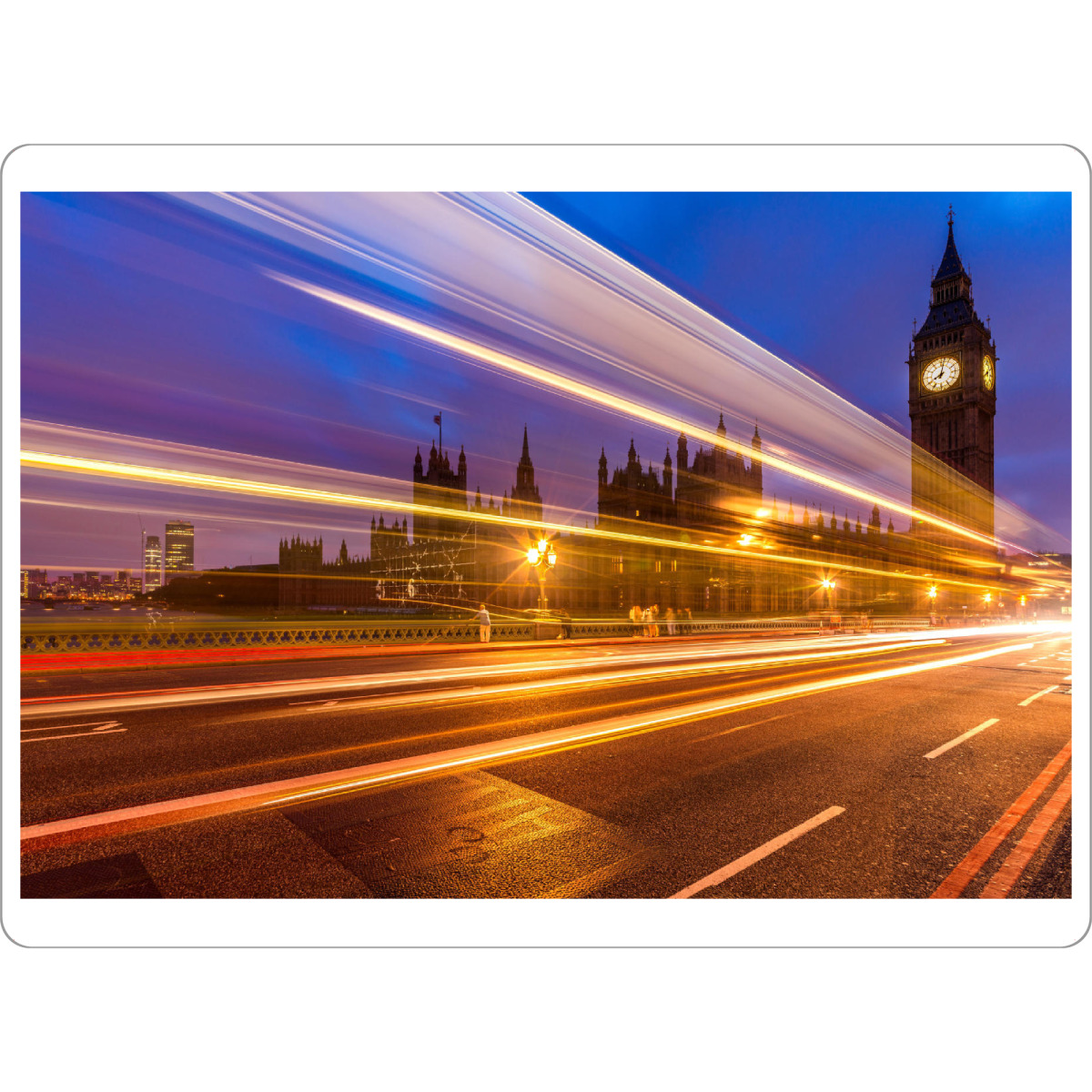 Tischset "Big Ben Street Lights" artboxONE - Städte / London