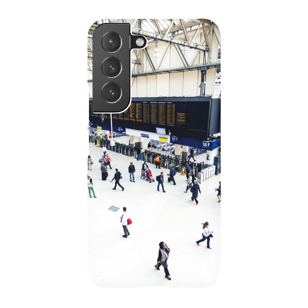 Samsung Galaxy "London Central Station" Premium-Case Handyhülle artboxONE
