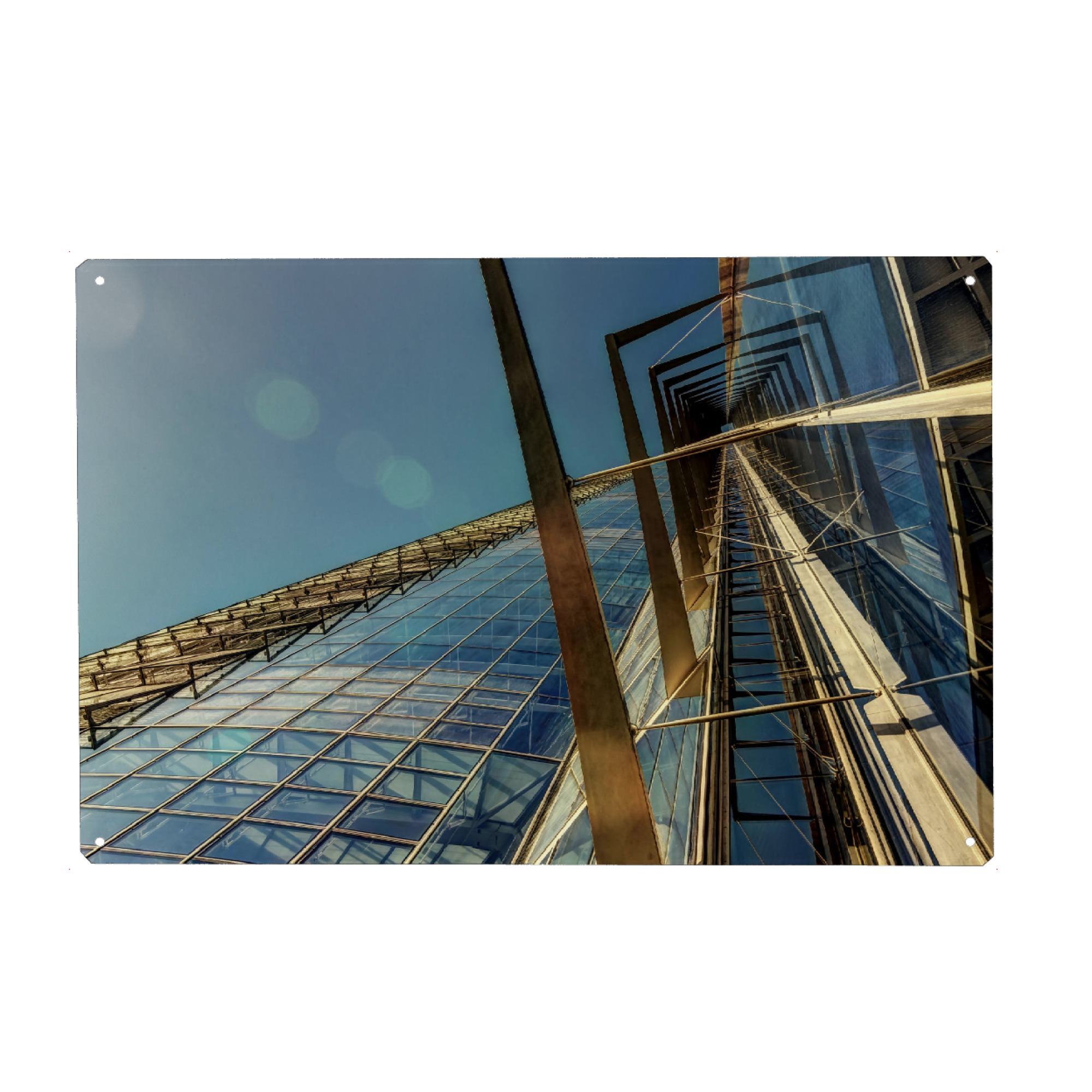 Metall Poster "Posttower in Bonn 2" artboxONE - Architektur