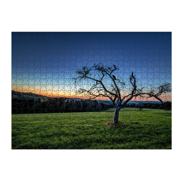 Puzzle Ravensburger "Der Rabe und der Baum" artboxONE - Tiere