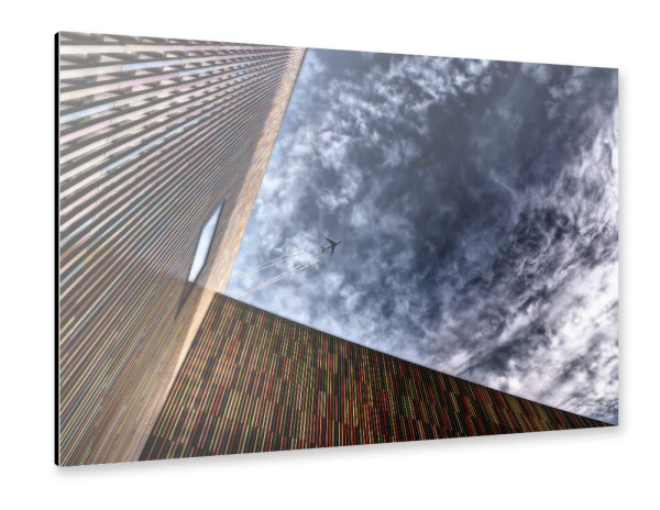 Alu-Dibond "Brandhorst bedeckt" 30x20 cm artboxONE