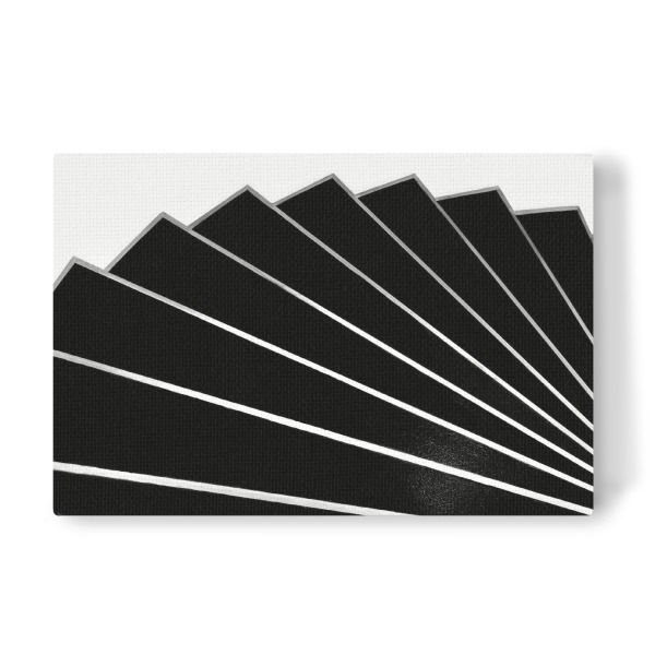 Leinwandbild "Stufen" artboxONE - Architektur - Fächer,Treppe,Geometrie,Abstrakt