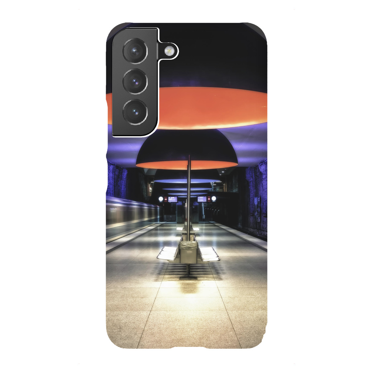 Samsung Galaxy "U-Bahn Westfriedhof" Premium-Case Handyhülle artboxONE