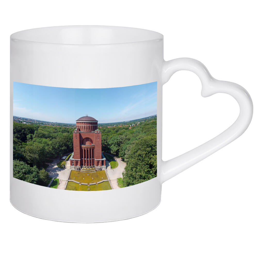 Herztasse "Planetarium Hamburg, H50m, D50m" artboxONE - Städte,Städte / Hamburg,Reise,Architektur,Reise / Länder