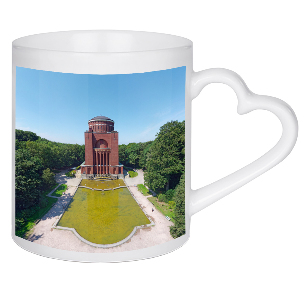 Herztasse "Planetarium Hamburg, H50m, D70m" artboxONE - Städte,Städte / Hamburg,Reise,Architektur,Reise / Länder