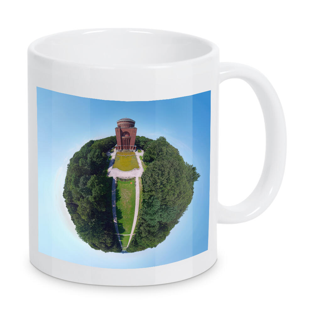 Tasse "Hamburg-Planetarium, H30m, D100m" artboxONE - Städte,Städte / Hamburg,Reise,Architektur,Reise / Länder