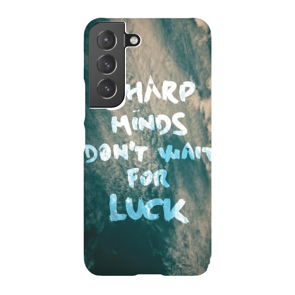 Samsung Galaxy "Sharp minds" Premium-Case Handyhülle artboxONE