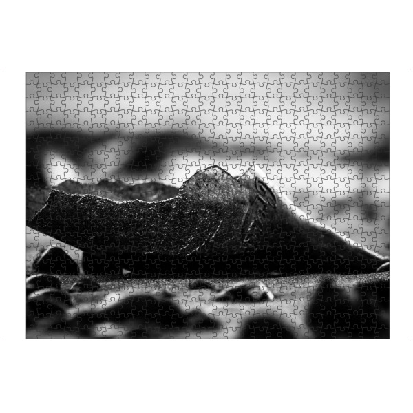 artboxONE Puzzle "Scherbenrelikt" artboxONE - Schwarzweiß