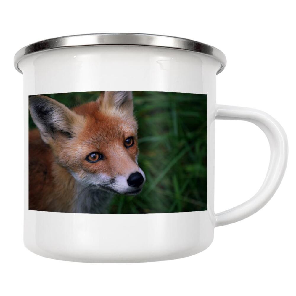 Emaille Tasse "Fuchsportrait" artboxONE - Natur,Tiere