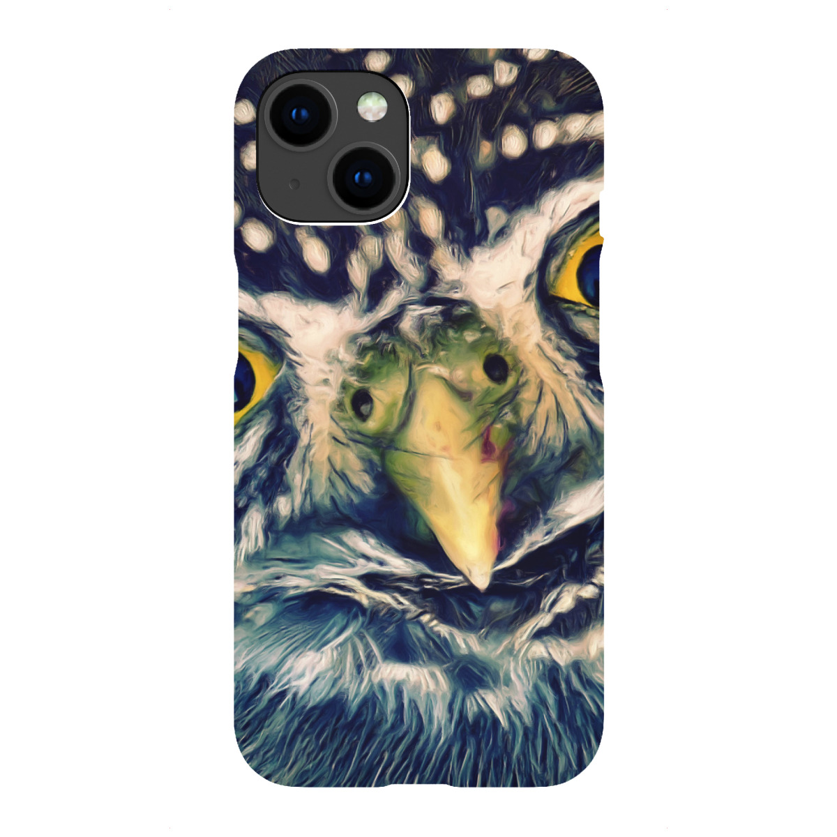 iPhone "Süße Eule" Premium-Case Handyhülle artboxONE