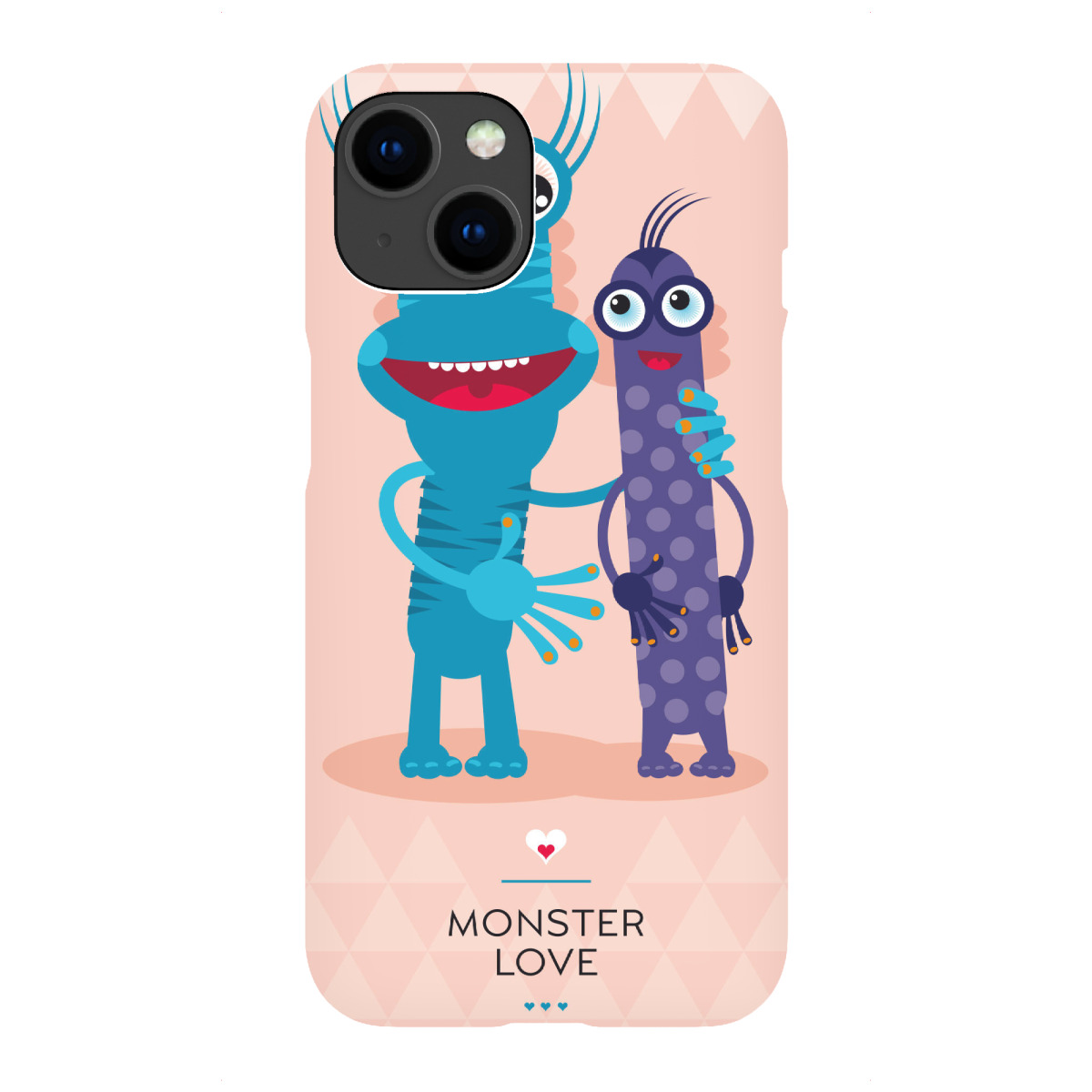"Blau und Pindi"für iPhone - Premium-Case Handyhülle artboxONE