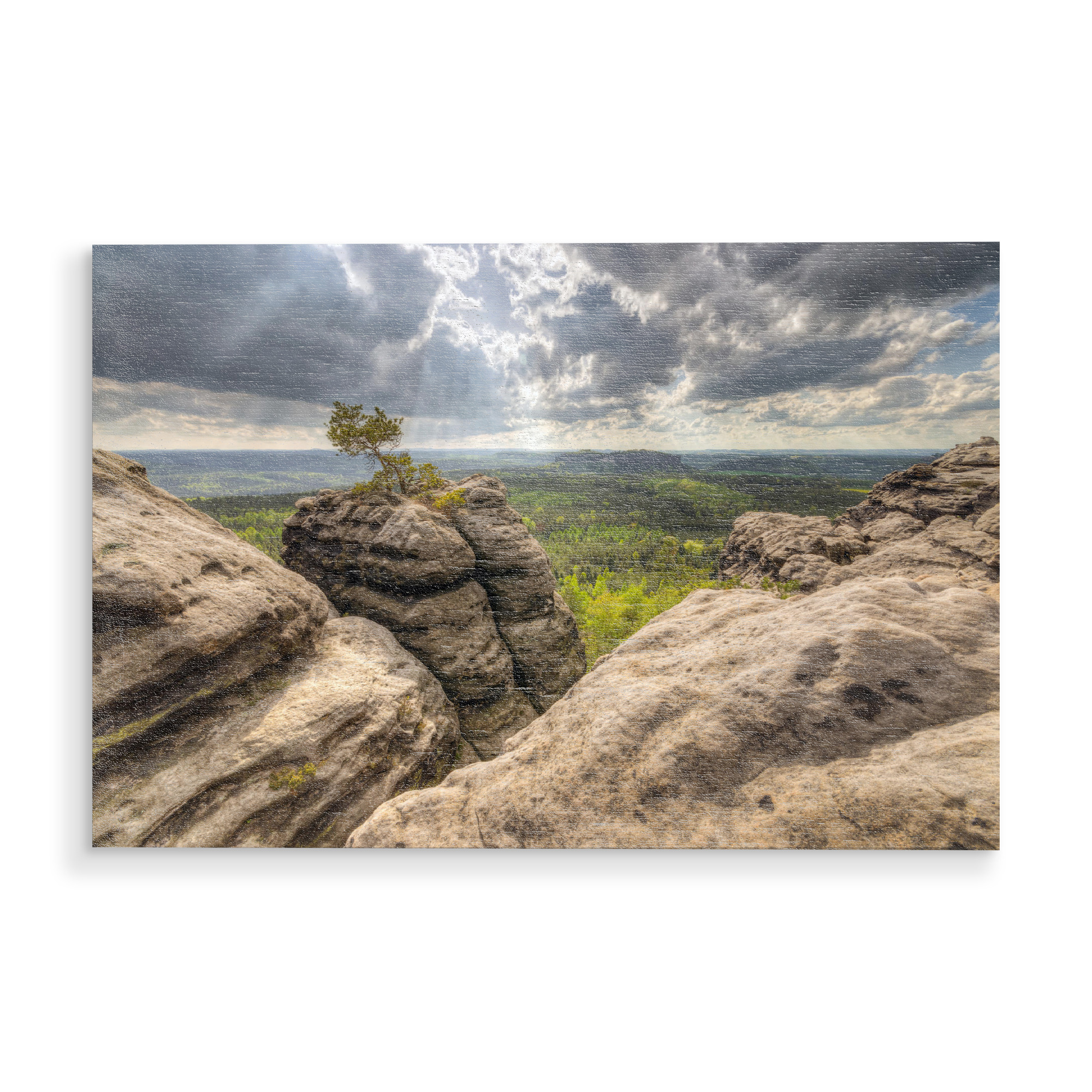Holzbild "Gohrisch Schweiz" artboxONE - Natur,Reise