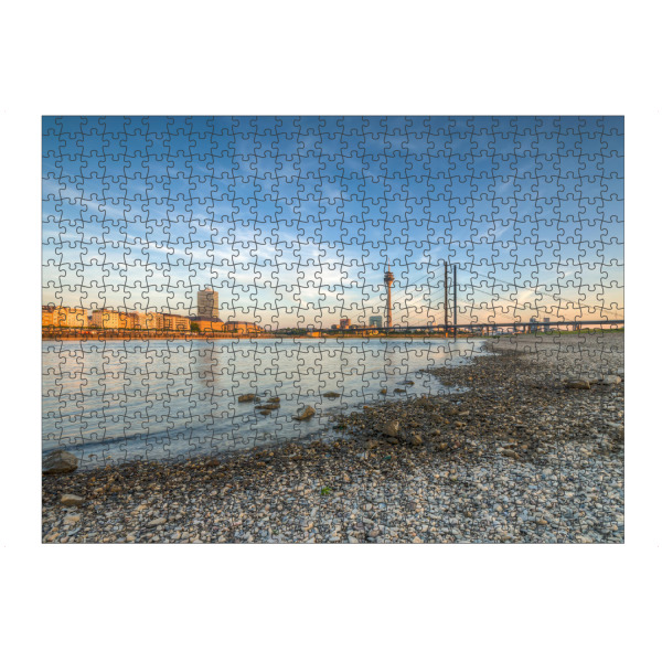 Puzzle Ravensburger "Düsseldorfer Freuden" artboxONE - Städte / Düsseldorf