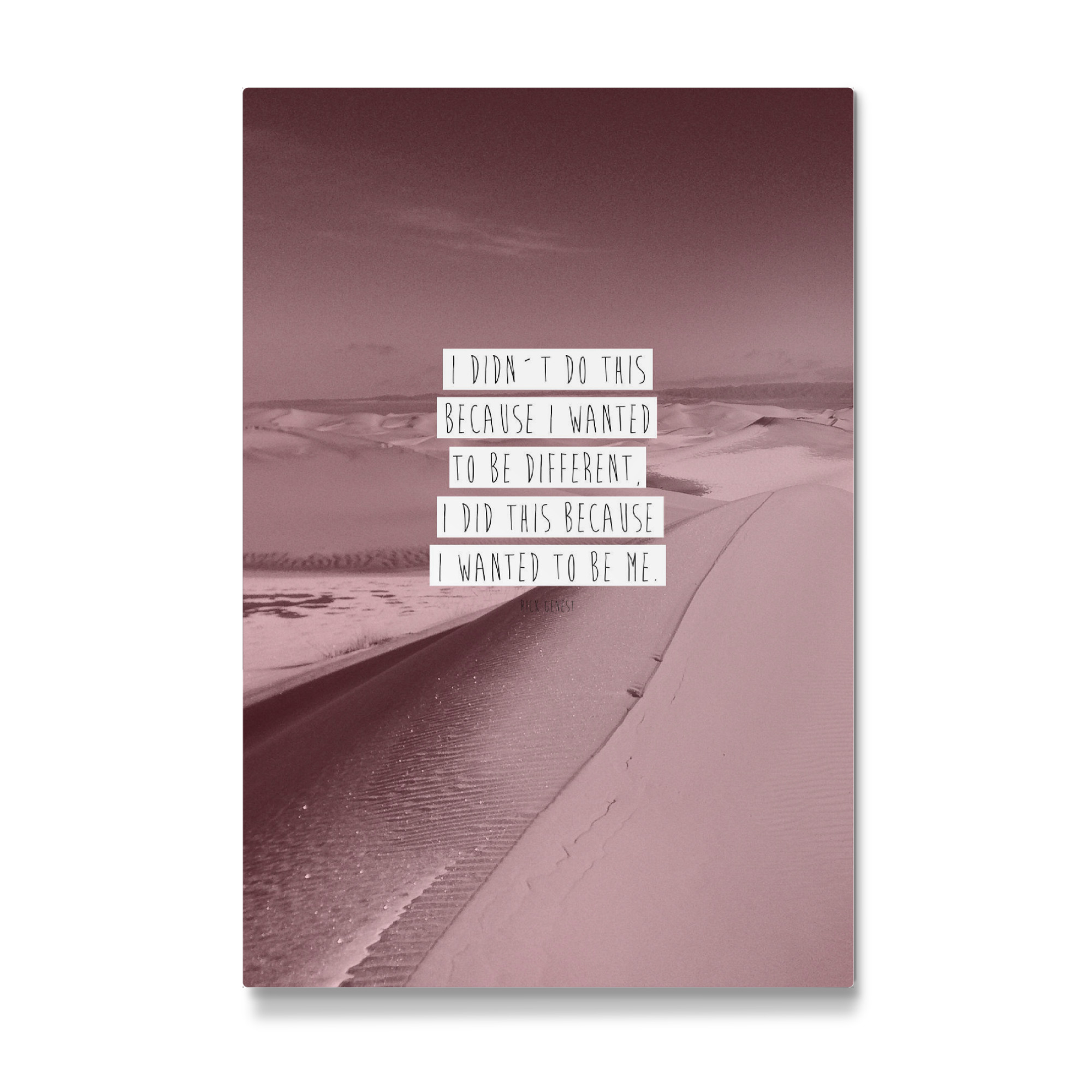 Galerie-Print "I wanted rot" 75x50 cm artboxONE