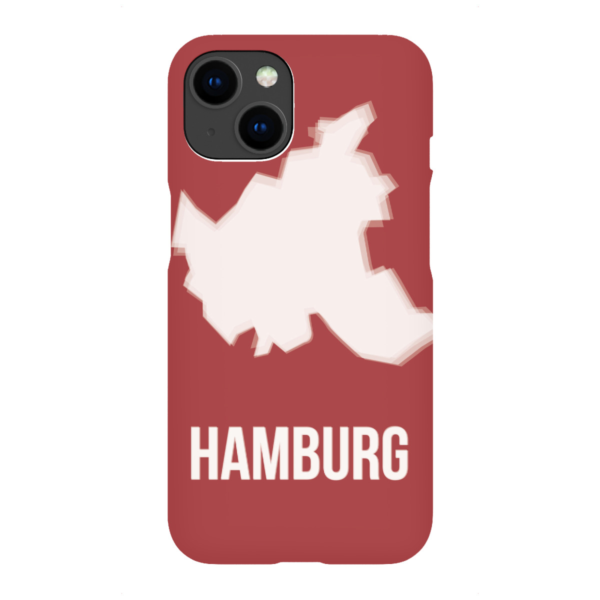 iPhone "Hamburg Silhouette" Premium-Case Handyhülle artboxONE
