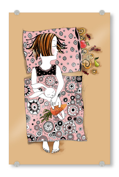 Acrylglasbild "Gute Nacht" artboxONE - Für Kinder