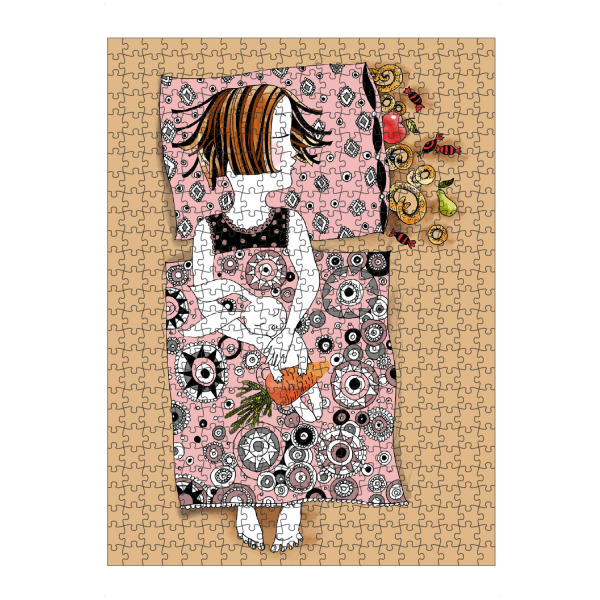 Puzzle Ravensburger "Gute Nacht" artboxONE - Für Kinder - - Bild