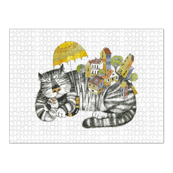 Puzzle Ravensburger "Kater" artboxONE - Für Kinder - - Bild