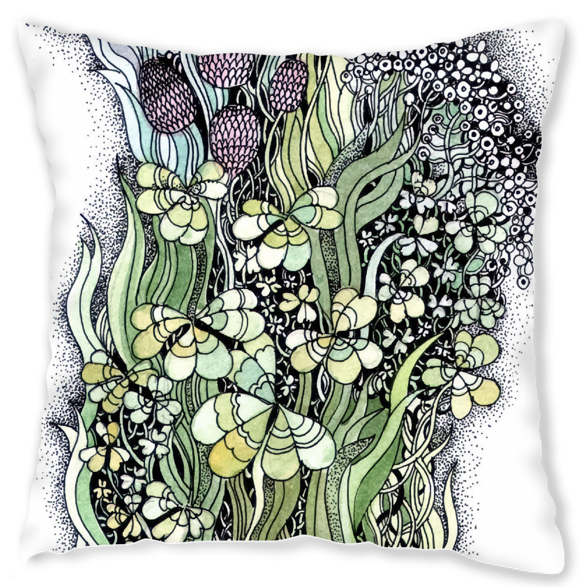 Design-Kissen "Klee" artboxONE - Floral