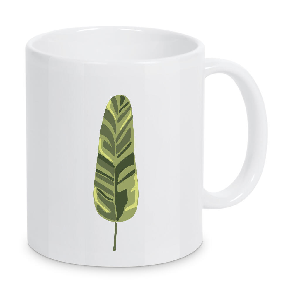 Tasse "Tropical leaf printable" artboxONE - Floral - Abstract,Leaf,Leaves,Botanical,Plant,Flower,Boho,Digital,Tropical