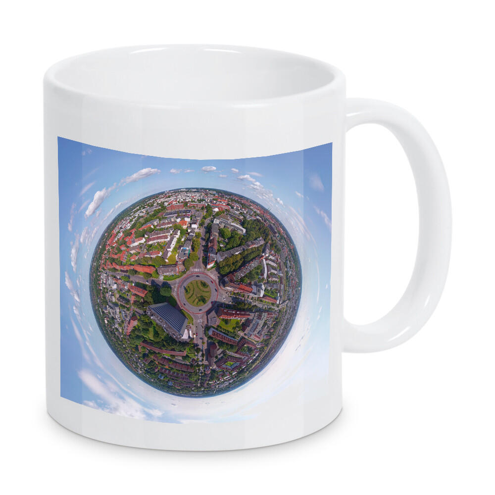 Tasse "Lübeck - Kreisel Ziegelstr., high" artboxONE - Städte,Reise,Architektur,Reise / Länder,Städte / Weitere