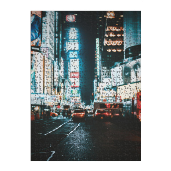 artboxONE Puzzle "NYC 2" artboxONE - Städte / New York - Mal quadrat,Taxi,Taxen,Straßen,Reklame,Usa,Amerika,Staaten - Bild Mal quadrat