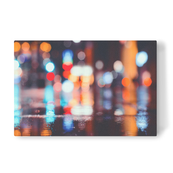 Leinwandbild "Stadtlichter" artboxONE - Städte / New York,Experimentell,Fiktion
