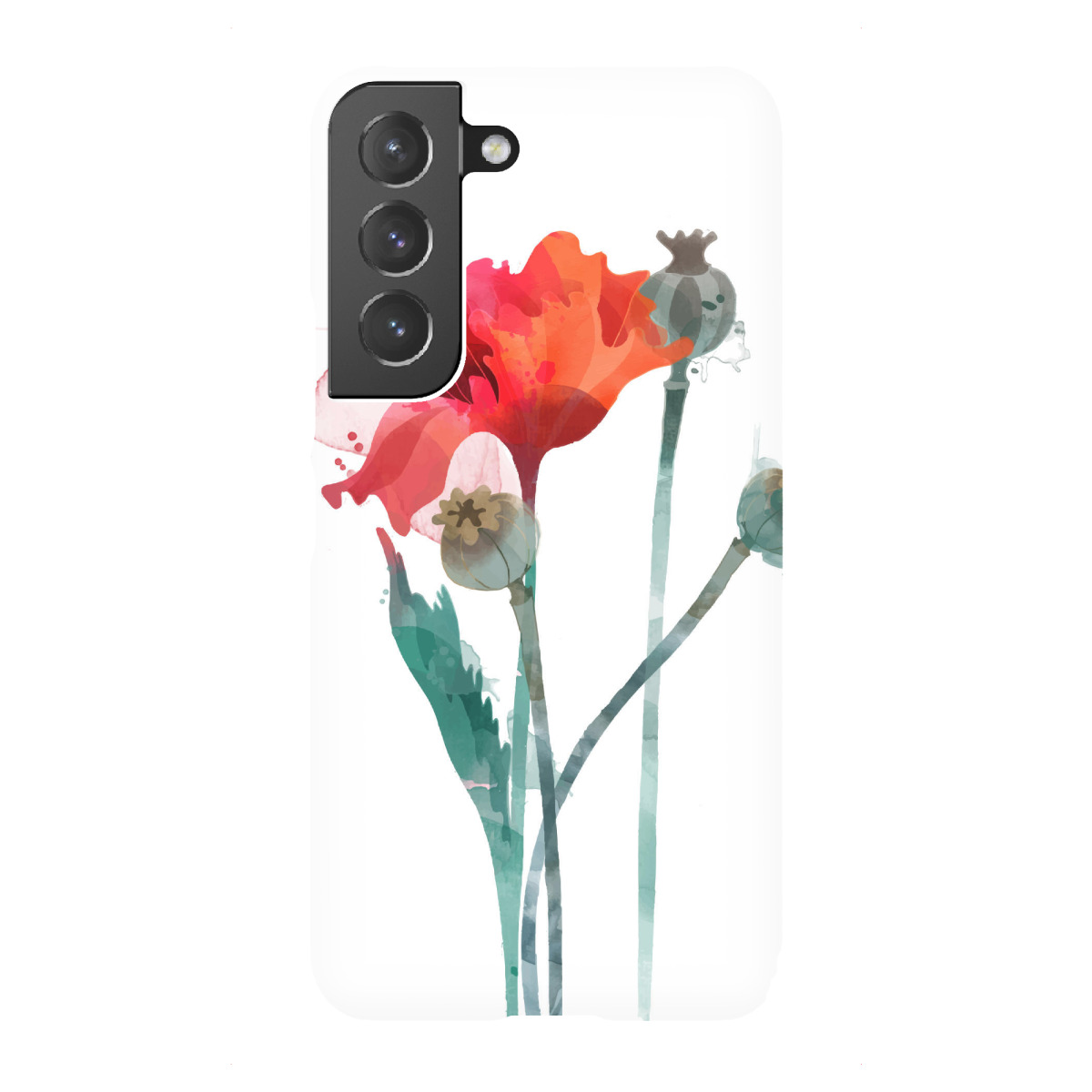 "Mohnblumen III"für Samsung Galaxy - Premium-Case Handyhülle artboxONE