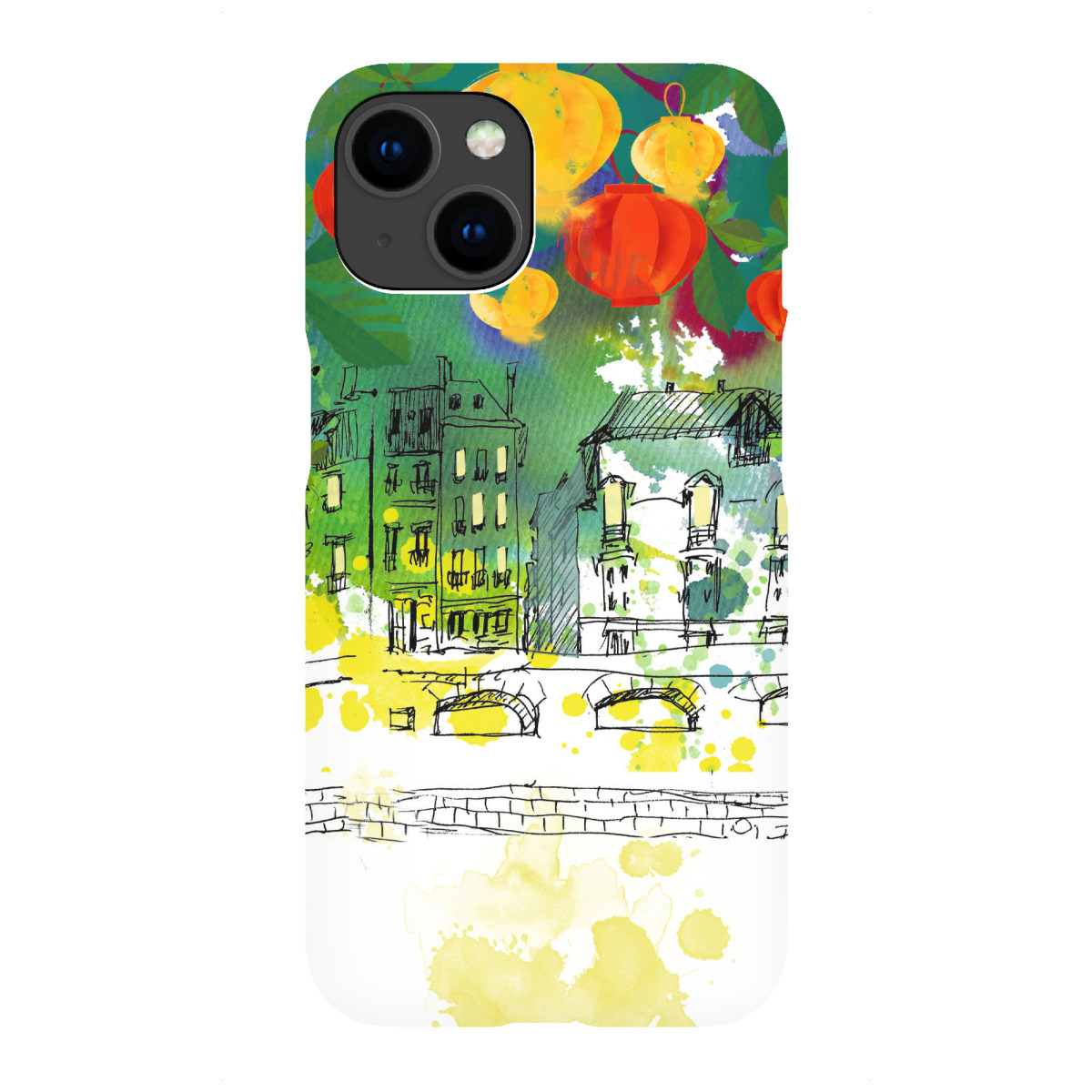 "Night in Paris"für iPhone - Premium-Case Handyhülle artboxONE